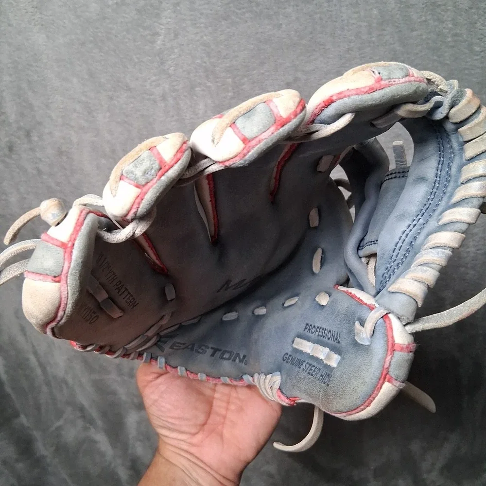 Easton MAKO MKY1150 11.5 Youth Baseball Glove Left Hand Throw Gray